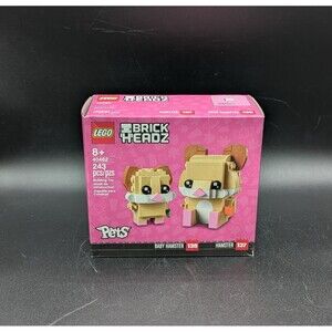 Lego BrickHeadz Pets 40482 Hamsters Retired 243 Pcs New Sealed